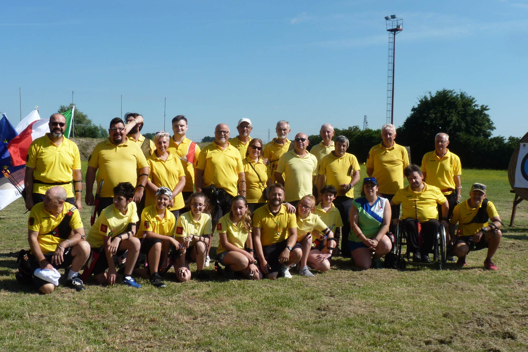 Gli impianti della Compagnia Arcieri USD Rovigo
